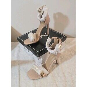 Qupid High Heels Highlight 39 Color Nude Size 7
